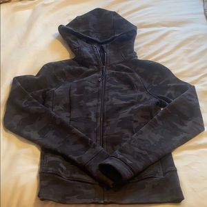Lululemon Camo Scuba Hoodie
